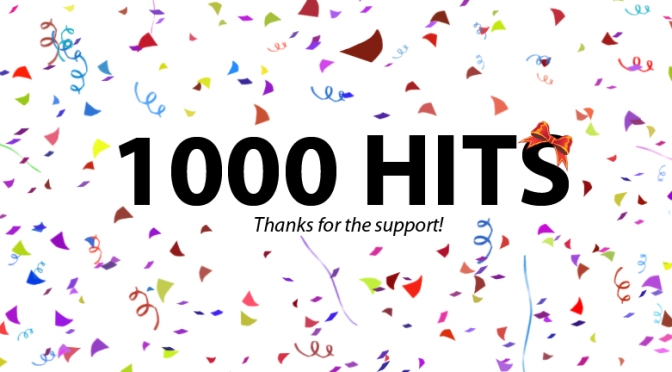 Cột mốc 1000 view – Lời cảm ơn chân thành đến bạn đọc và mọi người