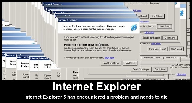Tại sao giới lập trình thù ghét Internet Explorer?