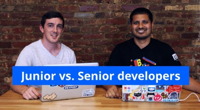 Sự khác biệt giữa Junior và Senior Developer