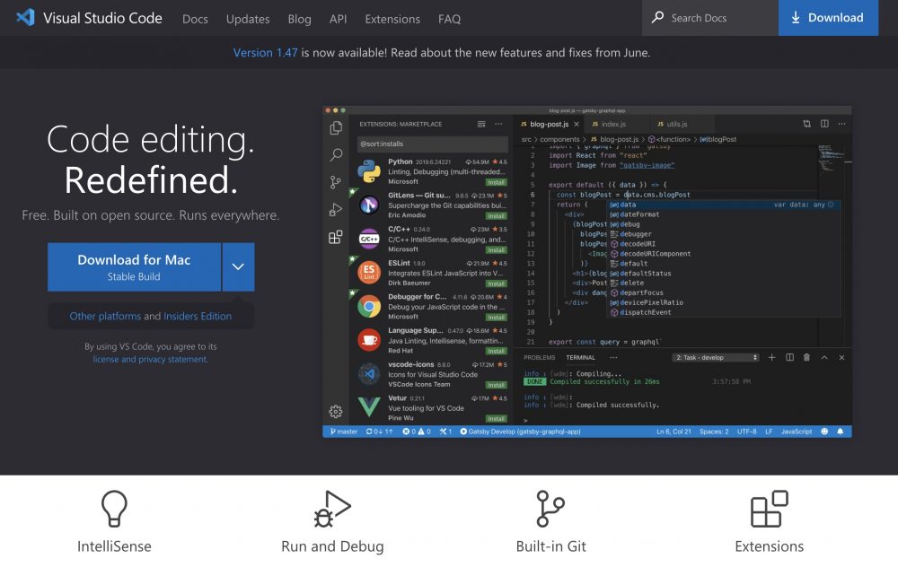 visual studio for mac connect to git